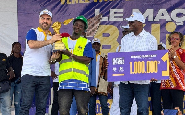 Concours Maçon Bélier : Edoua Michel de Bouaké décroche le sacre