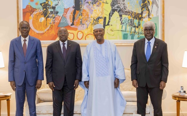 CÔTE D’IVOIRE – SÉNÉGAL : ALASSANE OUATTARA ET AHMADOU ALHAMINOU MOHAMED LÔ VEULENT RELANCER LES ÉCHANGES