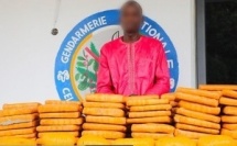 Yamoussoukro–Sinfra : 102 kg de drogue saisis par la gendarmerie à Akpessékro
