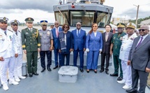 Côte d’Ivoire : Mariatou Koné marraine du patrouilleur « Capitaine de Vaisseau Blamassi »