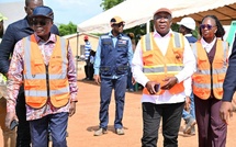 Routes Nassian-Yaga-Kotouba et Téhini-Bouna : Jean-Claude Kouassi aux côtés du ministre Hien Yacouba Sié pour suivre l’avancement des chantiers